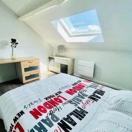 Le Red Loft A 5min Du Centre-ville Avec Parking Privatif Gratuit