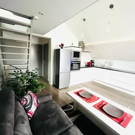 Appartement Le Red Loft A 5min Du Centre-ville Avec Parking Privatif Gratuit